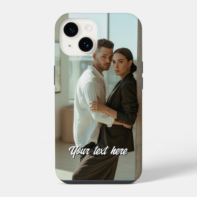 Personalized Custom Photo iPhone Case (Back)