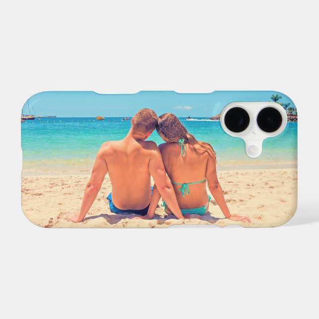 Personalized Custom Photo iPhone Case Your Design (Back Horizontal)