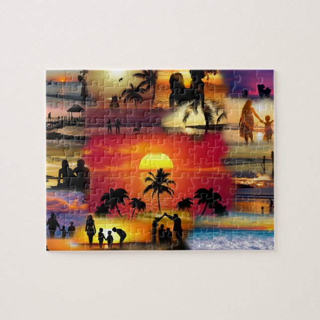 Personalized Custom Photo Jigsaw Puzzle (Horizontal)