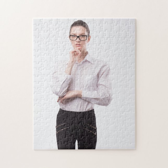 Personalized Custom Photo  Jigsaw Puzzle (Vertical)