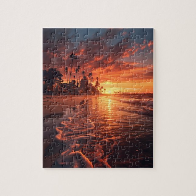 Personalized Custom Photo Jigsaw Puzzle (Vertical)