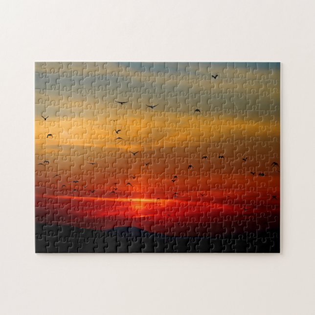 Personalized Custom Photo Jigsaw Puzzle (Horizontal)