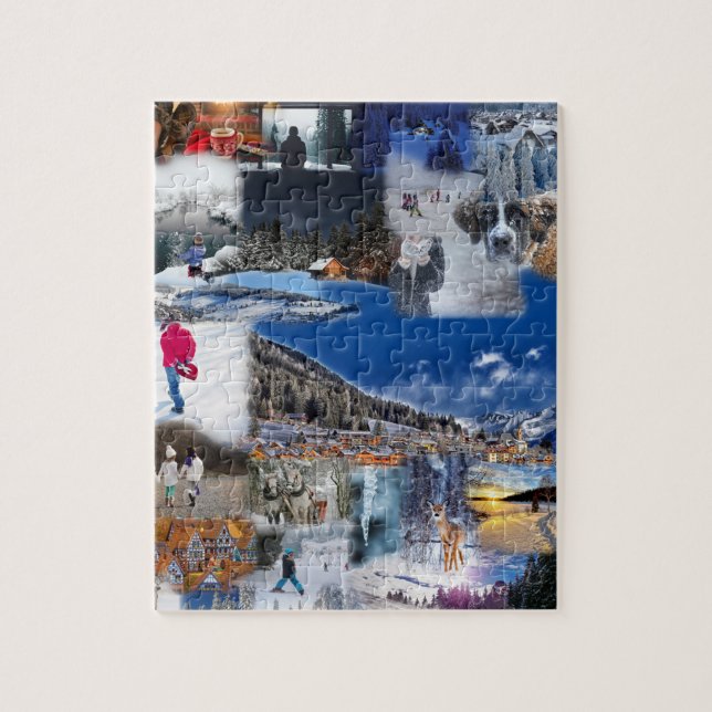 Personalized Custom Photo Jigsaw Puzzle (Vertical)