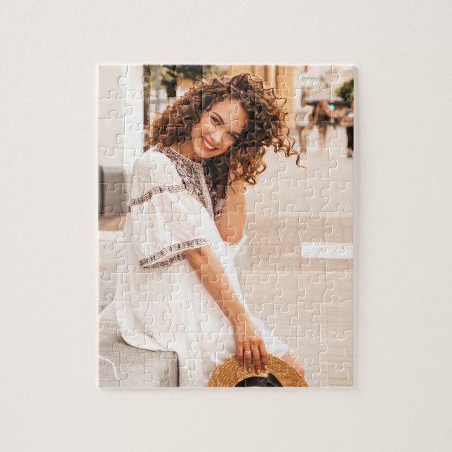 Personalized Custom Photo Jigsaw Puzzle (Vertical)