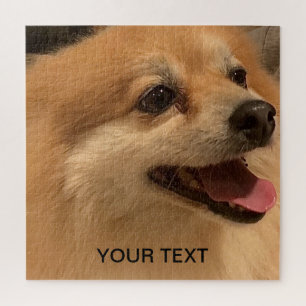 Personalized Custom Photo Pet portrait  Jigsaw  Jigsaw Puzzle