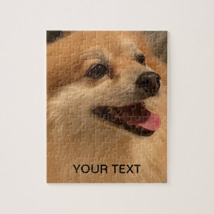 Personalized Custom Photo Pet portrait  Jigsaw Puz Jigsaw Puzzle