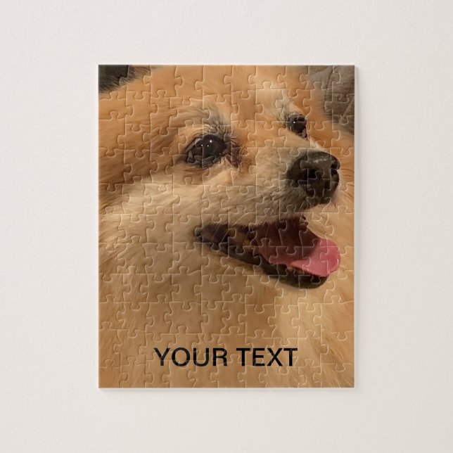 Personalized Custom Photo Pet portrait  Jigsaw Puz Jigsaw Puzzle (Vertical)