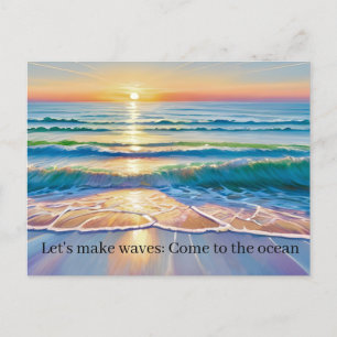 Personalized Custom Photo Print Posters Holiday Postcard