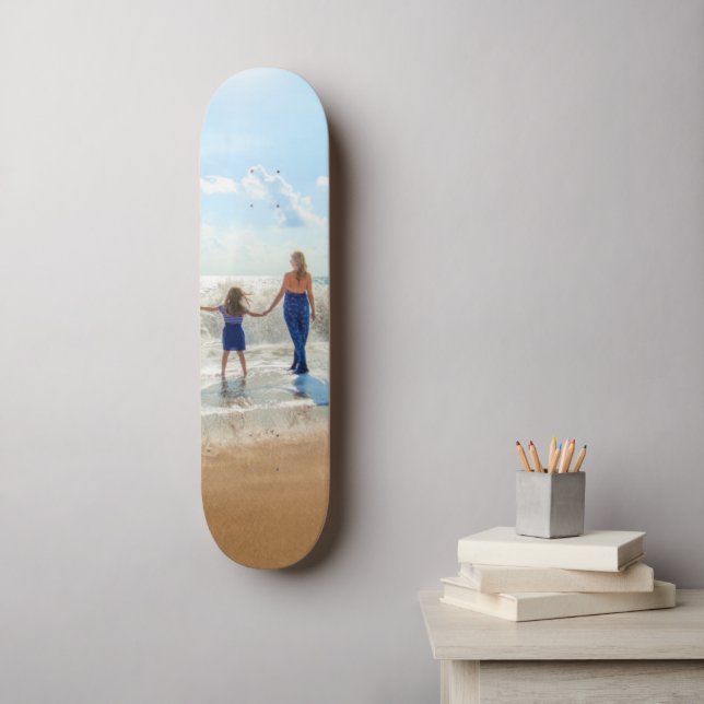 Personalized Custom Photo Skateboard Your Design (Wall Art)