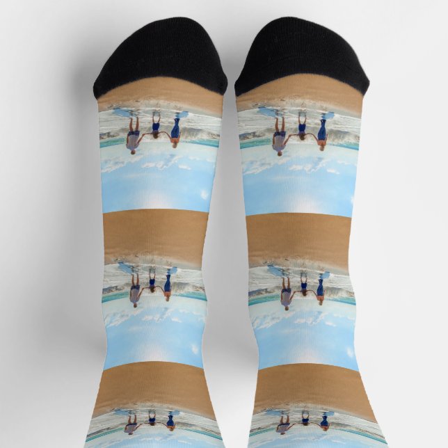 Personalized Custom Photo Socks Your Photos Gift (Top)