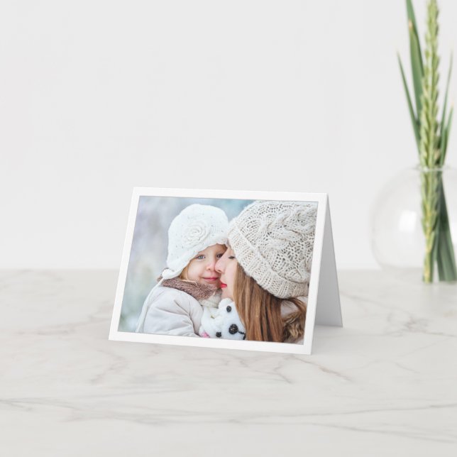 Personalized Custom Photo Template Simple Stylish (Front)