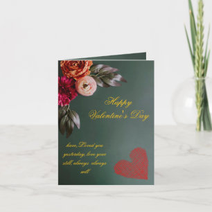 Personalized Custom Photo Valentine's Day Card 