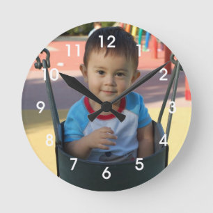 Personalized Custom Photo Wall Clock