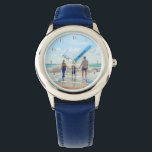 Personalized Custom Photo Your Own Design Watch<br><div class="desc">Custom Photo Watches - Unique Your Own Design Personalized Family / Friends or Personal Watch Gift - Add Your Photo / or Text / more - Resize and move or remove and add elements / image with Customization tool ! Good Luck - Be Happy :)</div>