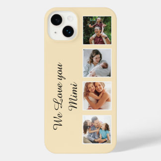 Personalized Custom Picture Collage phone case, iPhone 14 Plus Case