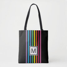 Personalized Custom Rainbow Stripes Pattern