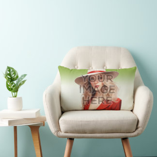 Personalized Custom Rectangular Throw Pillow