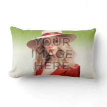 Personalized Custom Rectangular Throw Pillow