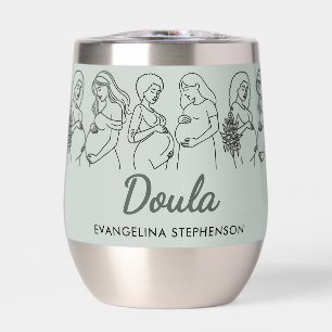 Personalized Custom Sage Green Midwife Doula