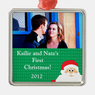 Personalized Custom Santas Beard Ornament
