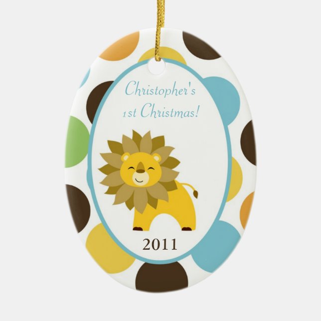 Personalized Custom Snowman Family Ornament (Front)