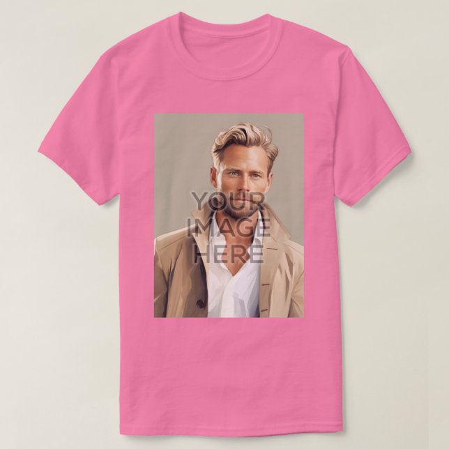 Personalized Custom T-Shirt Vertical Images V23 (Design Front)