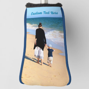 Personalized Custom Text and Photo Golf Head Cover