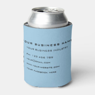 Personalized Custom Text Colour Business Can Coole Cooler