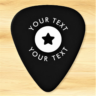 Personalized Custom Text or Name Guitar Pick