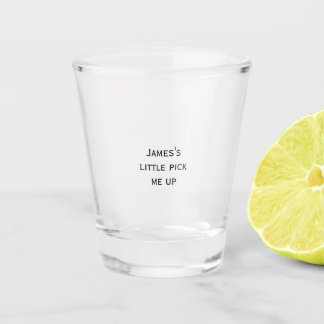Personalized Custom Text Shot Glass