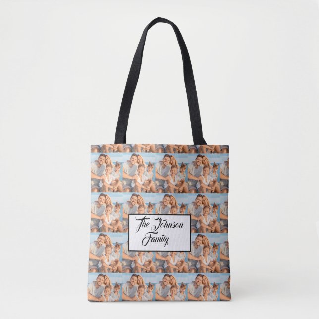 Personalized Custom  Tote Bag (Front)
