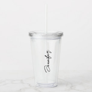 Personalized Custom Tumbler   Bridesmaid Tumbler w