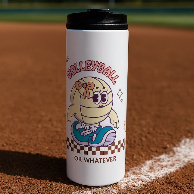 Personalized Custom Volleyball Mother Thermal Tumbler (Creator Uploaded)