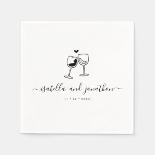 Personalized Custom Wine Tasting Themed Napkins