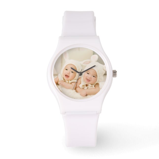 Personalized Custom Your Own Baby Photo Watch (Front)