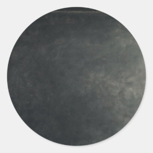Personalized Custom Your Own Black Chalkboard Classic Round Sticker
