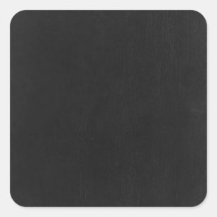 Personalized Custom Your Own Black Chalkboard Square Sticker