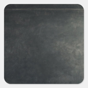 Personalized Custom Your Own Black Chalkboard Square Sticker