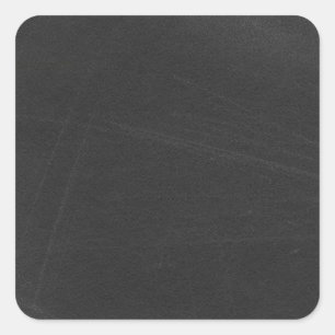 Personalized Custom Your Own Black Chalkboard Square Sticker