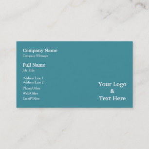 Personalized Custom Your Own Business Card