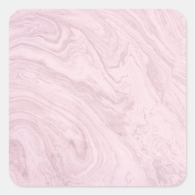 Personalized Custom Your Own Marble Pattern Square Sticker (Front)
