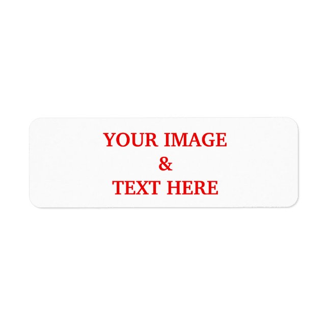 Personalized Custom Your Own Photo (Front)