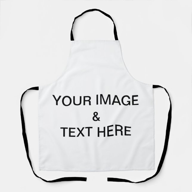Personalized Custom Your Own Photo Apron (Front)