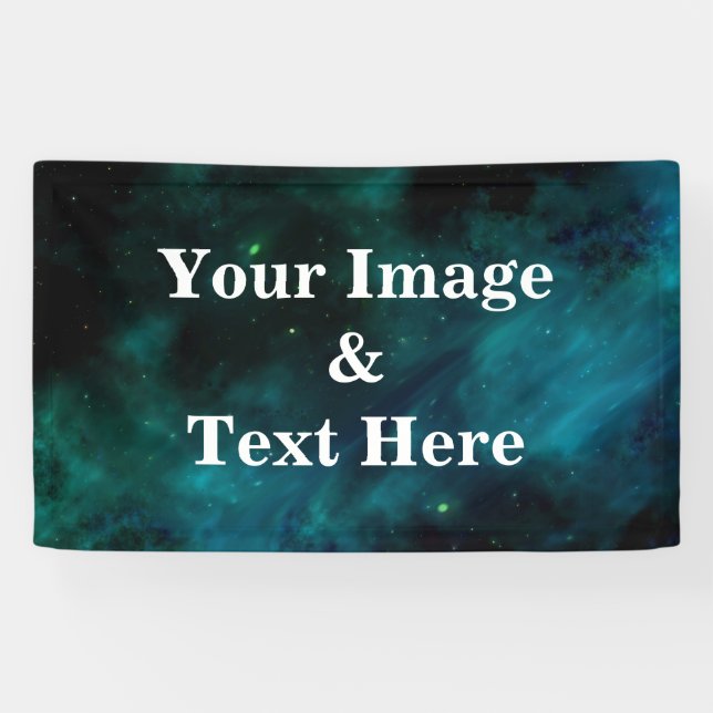 Personalized Custom Your Own Photo Banner (Horizontal)
