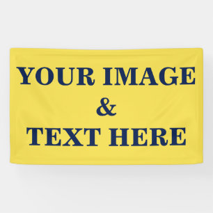 Personalized Custom Your Own Photo Banner