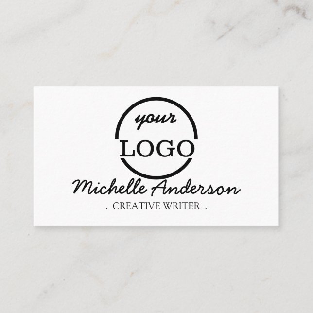 Personalized Custom Your Own Photo Business Card (Front)