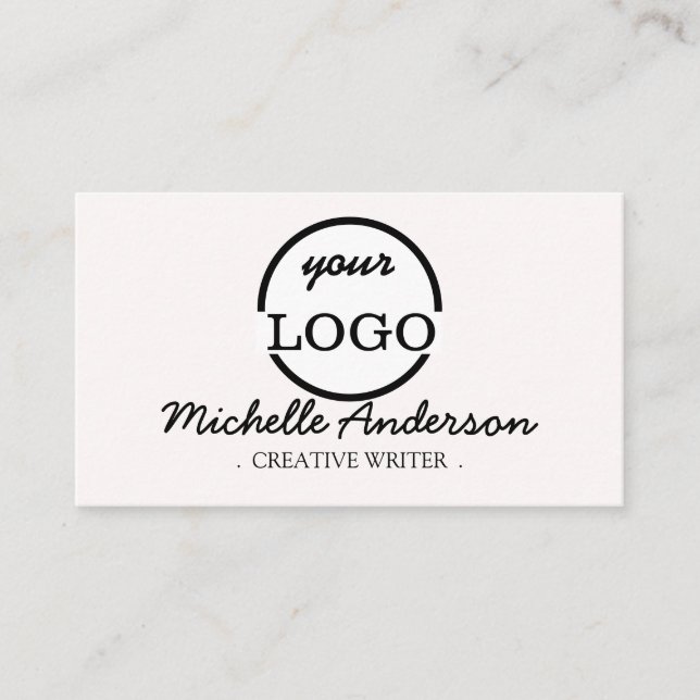 Personalized Custom Your Own Photo Business Card (Front)