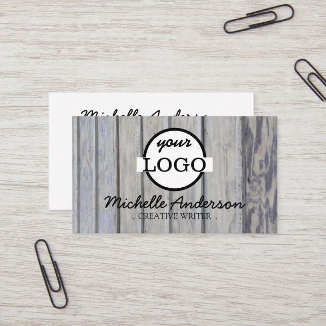 Personalized Custom Your Own Photo Business Card (Front/Back In Situ)