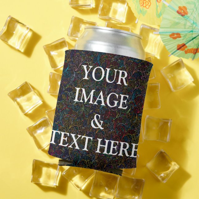 Personalized Custom Your Own Photo Can Cooler (In Situ Summer)