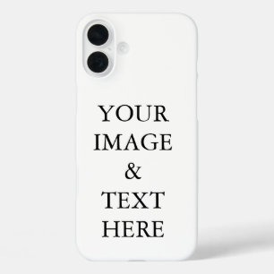 Personalized Custom Your Own Photo iPhone 16 Plus Case